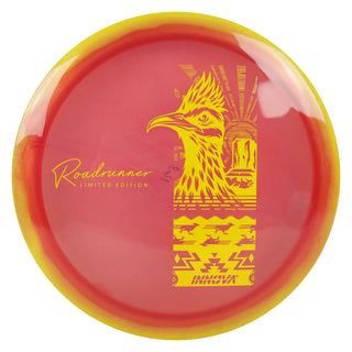 Innova Disc Golf Limited Edition Halo Champion Roadrunner Driver Gold Red/Yellow 168 grams