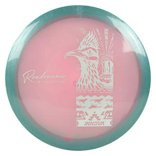 Innova Disc Golf Limited Edition Halo Champion Roadrunner Driver Slate Light Pink/Silver 170 grams