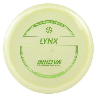 Innova Disc Golf Proto Glow Champion Lynx Fairway Driver 7/6/-3/1 Olive 170 grams