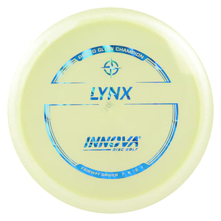 Innova Disc Golf Proto Glow Champion Lynx Fairway Driver 7/6/-3/1 Blue Waves 161 grams