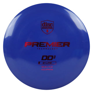 Discmania Disc Golf Premier Q-Line DD3 Distance Driver 12/6/-1/2 Blue/Magenta 169 grams