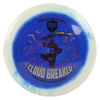 Discmania Disc Golf Gannon Buhr Horizon Premier Q-Line Cloud Breaker White Blue/Holo Discs 175 grams