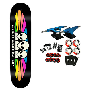 Alien Workshop Skateboard Complete Spectrum Blacklight Black 8.0" x 31.625"