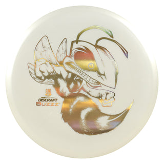 Discraft Disc Golf Big Z Buzzz Midrange Disc 5/4/-1/1 White/Gold 167-169g