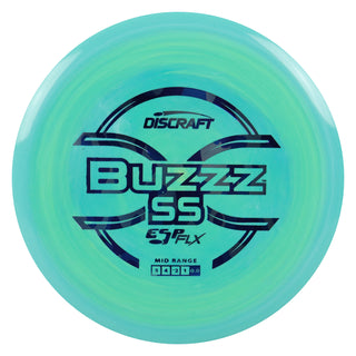 Discraft Disc Golf ESP FLX Buzzz SS Midrange 5/4/-2/1 Green Blue/Blue Camo 173-174g
