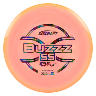 Discraft Disc Golf ESP FLX Buzzz SS Midrange 5/4/-2/1 Peach Mango/Jellybean 175-176g