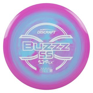 Discraft Disc Golf ESP FLX Buzzz SS Midrange 5/4/-2/1 Purple Blue/White 177-180g