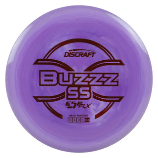 Discraft Disc Golf ESP FLX Buzzz SS Midrange 5/4/-2/1 Purple/Maroon 177-180g