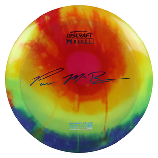 Discraft Disc Golf Paul McBeth Z Line Fly Dye Hades Distance Driver 12/6/-3/2 Rainbow/Rainbow 173-174g