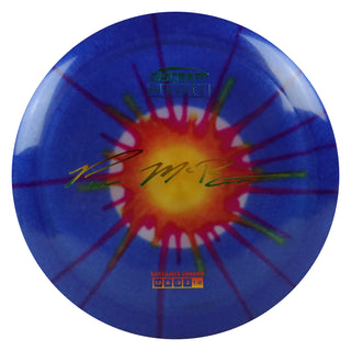 Discraft Disc Golf Paul McBeth Z Line Fly Dye Hades Distance Driver 12/6/-3/2 Blue/Rainbow 173-174g