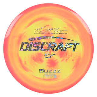 Discraft Disc Golf Paul McBeth Signature ESP Buzzz Midrange 5/4/-1/1 Peach/Holo Stars 176g
