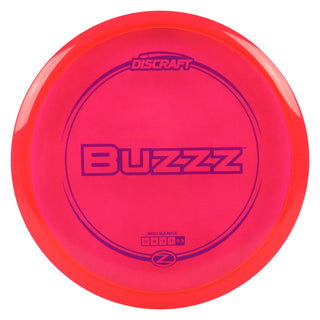 Discraft Disc Golf Z Line Buzzz Midrange Disc 5/4/-1/1 Red/Purple 170-172g