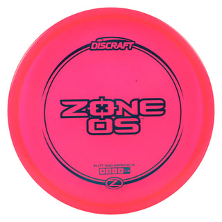 Discraft Disc Golf Z Line Zone OS Putter 4/2/1/5 Pink/Turquoise 173g