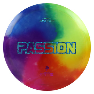 Discraft Disc Golf Z Line Fly Dye Paige Pierce Passion Fairway Driver 8/5/-1/1 Rainbow/Blue Shatter 175-176g