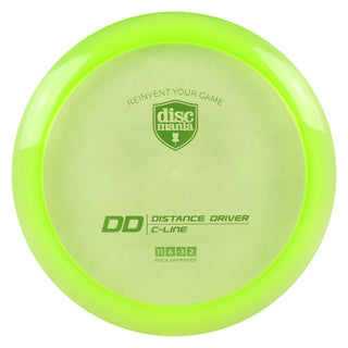 Discmania Disc Golf C-Line DD Distance Driver 11/6/-3/2 Green/Olive 174 grams