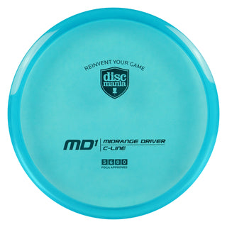 Discmania Disc Golf C-Line MD1 Midrange 5/6/0/0 Blue/Turquoise 177 grams