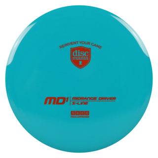 Discmania Disc Golf S-Line MD1 Midrange 5/6/0/0 Turquoise/Orange 177 grams