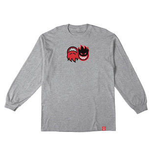 Spitfire Wheels Longsleeve Shirt Eternal Fill Sport Grey/Red/Black/White