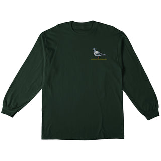 Anti Hero Skateboards Longsleeve Shirt Lil Pigeon Forest Green