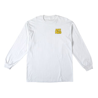 Anti Hero Skateboards Longsleeve Shirt Raney First White
