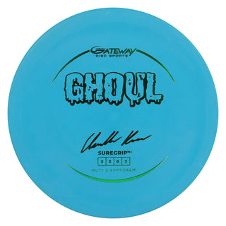 Gateway Disc Golf Chandler Kramer Signature Series Suregrip Ghoul 3/3/0/3 Teal/Green Holo 176 grams