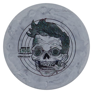 Gateway Disc Golf Chandler's Special Edition Lunar Ghoul Putter 3/3/0/3 Grey/Black Holo 176 grams