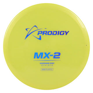 Prodigy Disc Golf 500 MX-2 Midrange Disc 5/4/0/3 Yellow/Blue Holo 176 grams