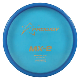 Prodigy Disc Golf 500 MX-2 Midrange Disc 5/4/0/3 Clear Blue/Gold 176 grams
