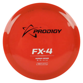 Prodigy Disc Golf 400 FX-4 Fairway Driver 9/5/-2/2 Red/Black/White 169 grams