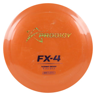 Prodigy Disc Golf 500 FX-4 Fairway Driver 9/5/-2/2 Orange/Gold Prisms/Lavender 175 grams