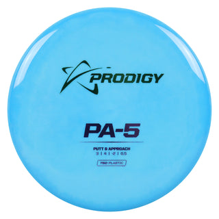Prodigy Disc Golf 750 PA-5 Putter 3/4/-2/0.5 Sky Blue/Green/Purple 176 grams