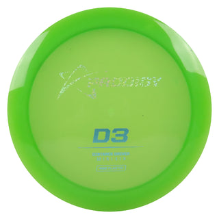 Prodigy Disc Golf 400 D3 Distance Driver 12/5/-1/3 Green/Ghost Shimmer/Slate 171 grams