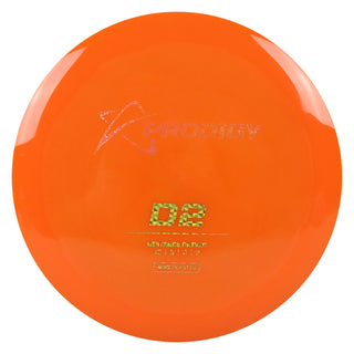 Prodigy Disc Golf 400 D2 Distance Driver 13/6/-0.5/3 Orange/Ghost Shimmer/Gold Prisms 169 grams