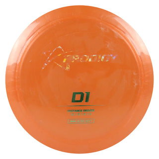 Prodigy Disc Golf 500 Ultra Soft D1 Distance Driver 12/5/0/4 Orange/Ghost Shatter/Olive 165 grams