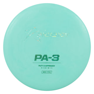 Prodigy Disc Golf 300 Firm PA-3 Putter 3/3/0/1 Mint/Ghost Holo/Green Shimmer 172 grams