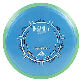 Axiom Disc Golf Plasma Insanity Distance Driver 9/5/-2/1.5 Blue/Mint 174 grams