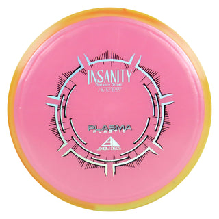 Axiom Disc Golf Plasma Insanity Distance Driver 9/5/-2/1.5 Pink/Orange Yellow 155 grams