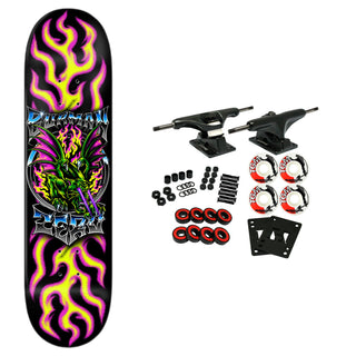 Zero Skateboard Complete Burman Chrome 8.5" x 32.3"