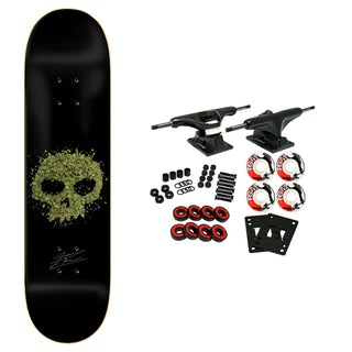 Zero Skateboard Complete Edwards Single Skull OZ 8.37" x 32.1"