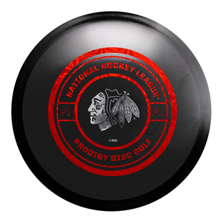 Prodigy Disc Golf "The Puck" P Model OS 400 NHL Color Foil Series Stamp 3/4/0/3 Chicago Blackhawks 174 grams