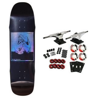 Madness Skateboard Complete Stressed Black 8.5"
