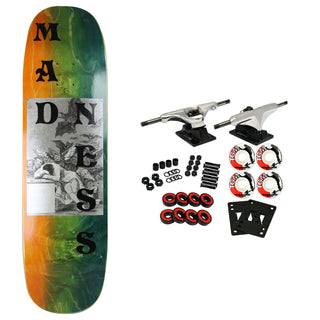 Madness Skateboard Complete Sam Beckett Rider Stock 8.75"