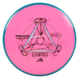 Axiom Disc Golf Prism Neutron Trance Fairway Driver 8/5/-2/1 Hot Pink/Turquoise 172 grams
