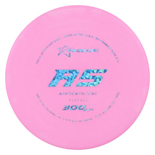 Prodigy Disc Golf 300 Soft A5 Putter 4/3/0/2 Pink/Blue Shatter 177 grams