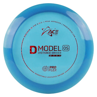 Ace Line Disc GolfÂ ProFlex D Model OS Distance Driver 13/5/0/4 Dark Blue/Red Holo 174 grams