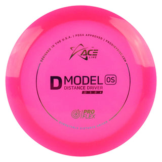 Ace Line Disc GolfÂ ProFlex D Model OS Distance Driver 13/5/0/4 Hot Pink/Rainbow 174 grams