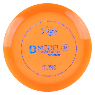 Ace Line Disc GolfÂ ProFlex D Model OS Distance Driver 13/5/0/4 Orange/Blue Shatter 174 grams
