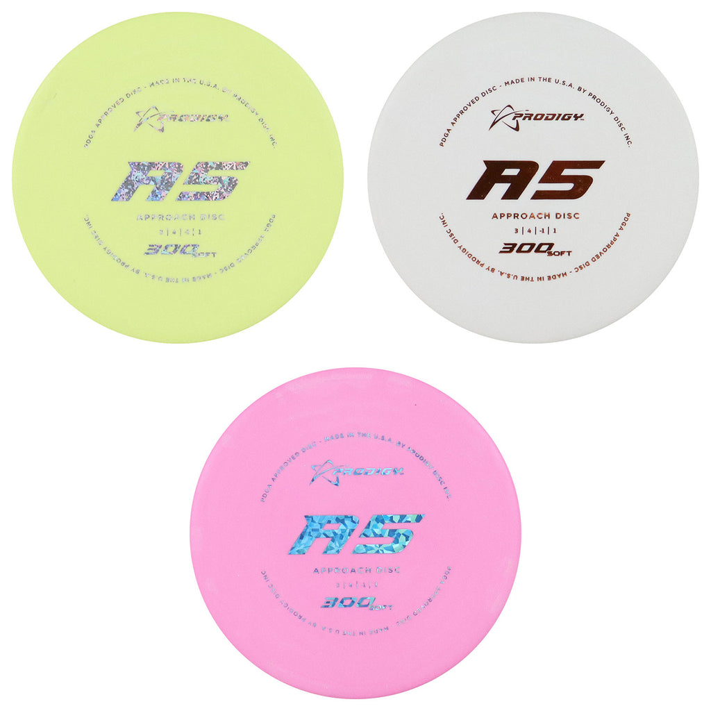 Prodigy Disc Golf 300 Soft A5 Putter 4/3/0/2 - Choose Exact Disc – TGM ...