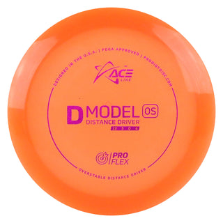 Ace Line Disc GolfÂ ProFlex D Model OS Distance Driver 13/5/0/4 Orange/Purple Shimmer 174 grams
