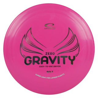 Latitude 64 Disc Golf Zero Gravity Bolt Distance Driver 13/6/-2/3 Purple/Silver 128 grams